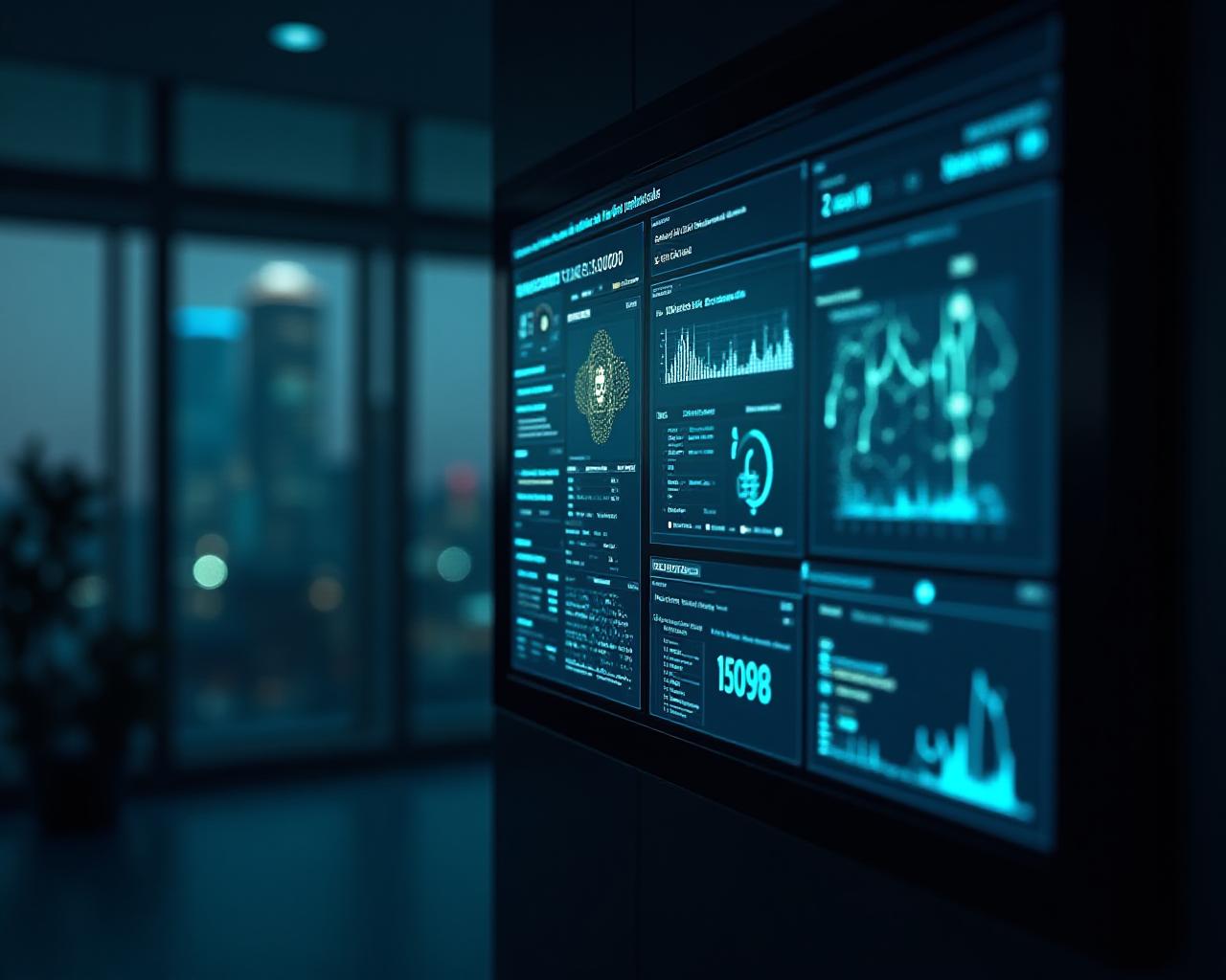 Data visualization of security risk metrics